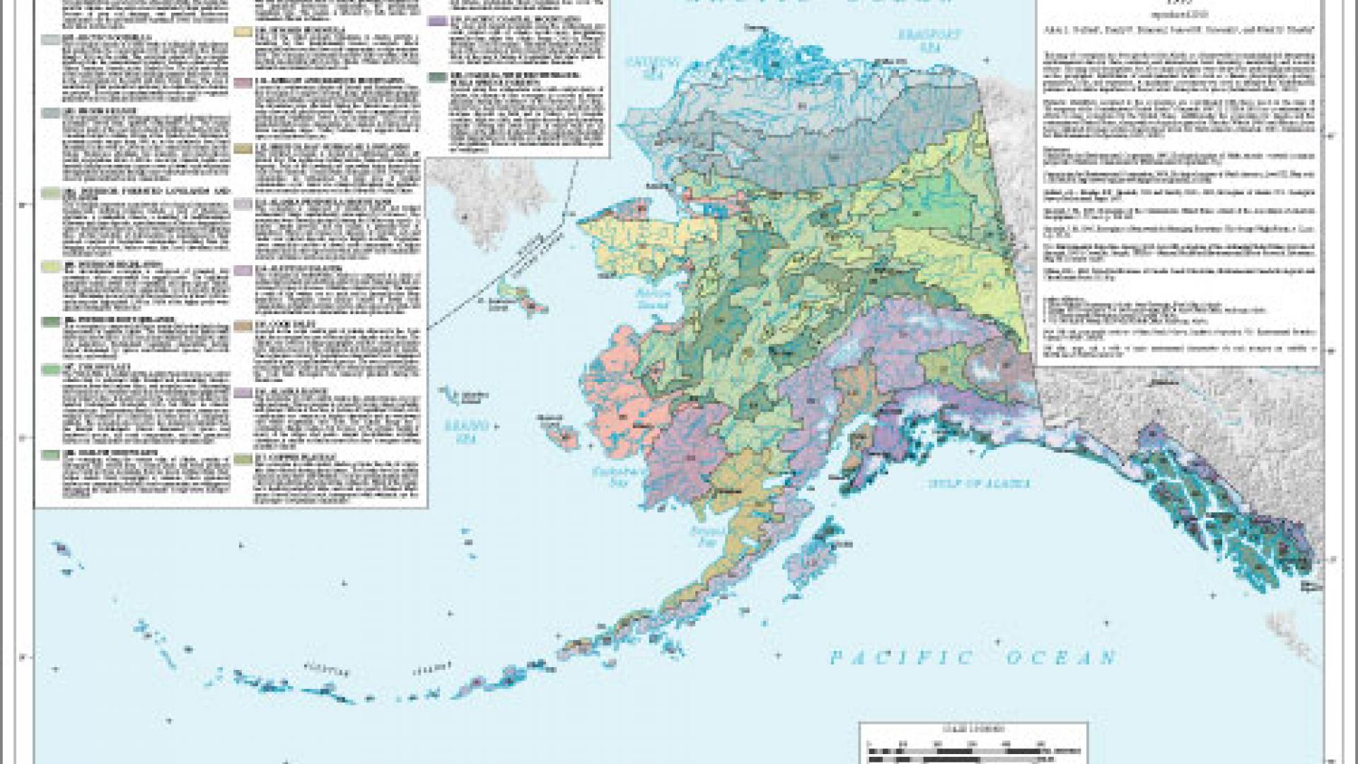 Map of Alaska
