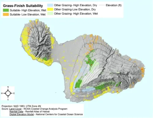Maui Suitability Map