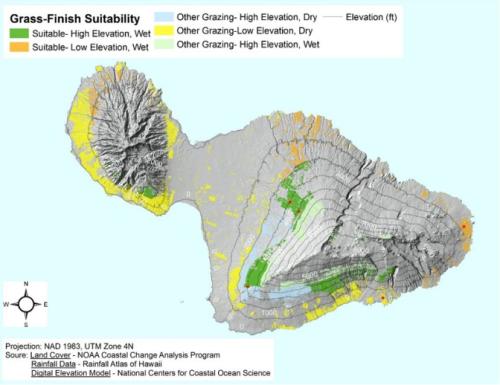 Maui Suitability Map