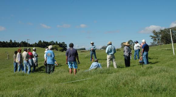 Land owner engagement, Big Island, Hawaii.