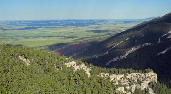 Dayton Wyoming Overlook, Bighorn Mountains, Wyoming